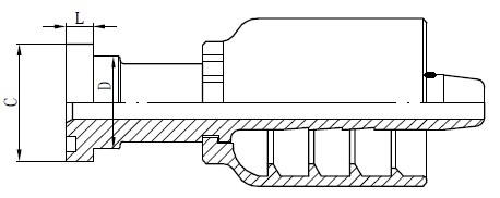 Pag-drawing sa SS Tube Connector